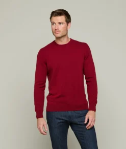 Lucchese Tops*Men's Cashmere Crewneck Sweater