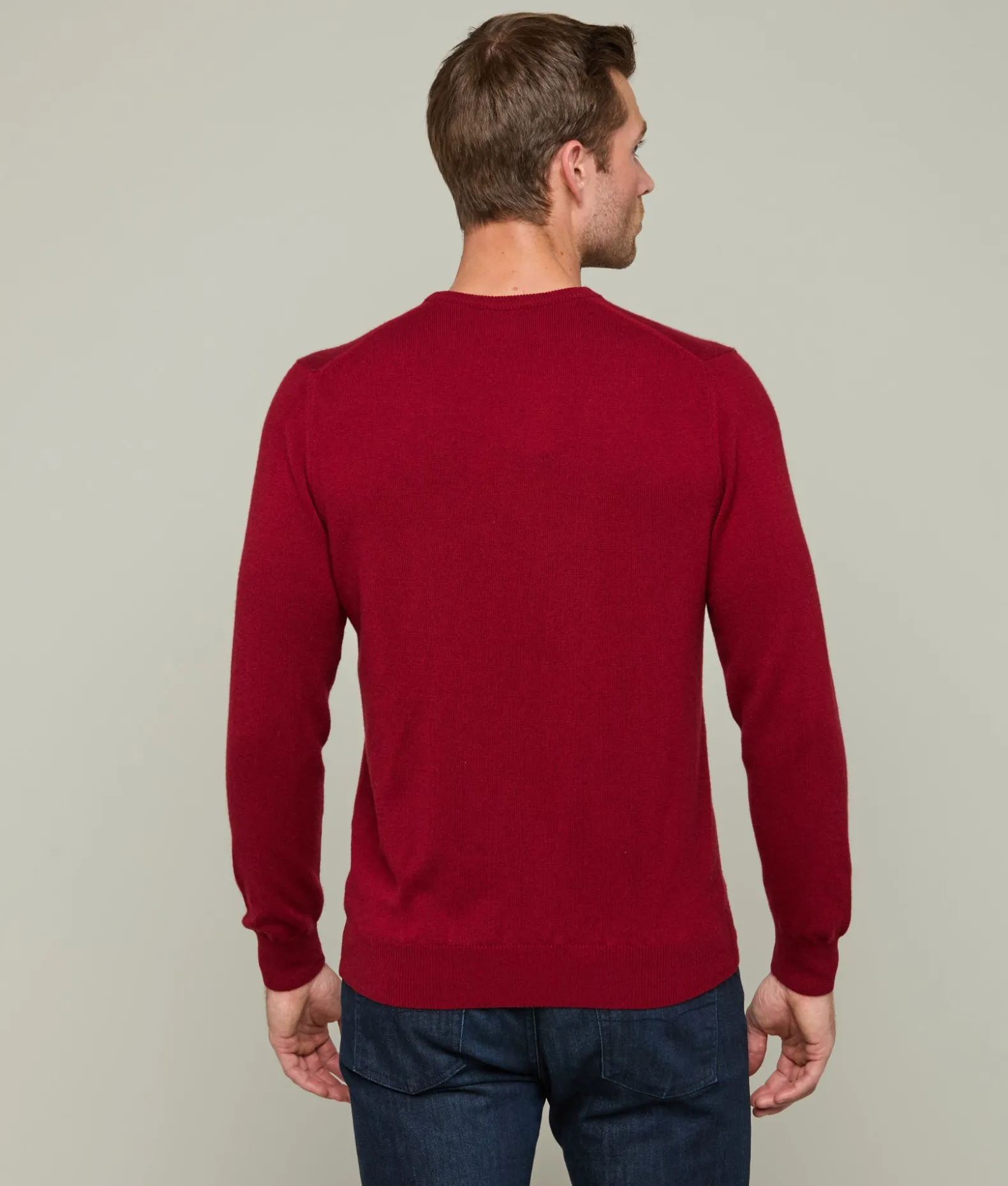 Lucchese Tops*Men's Cashmere Crewneck Sweater