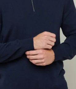 Lucchese Outerwear*Men's Cashmere Quarter Zip