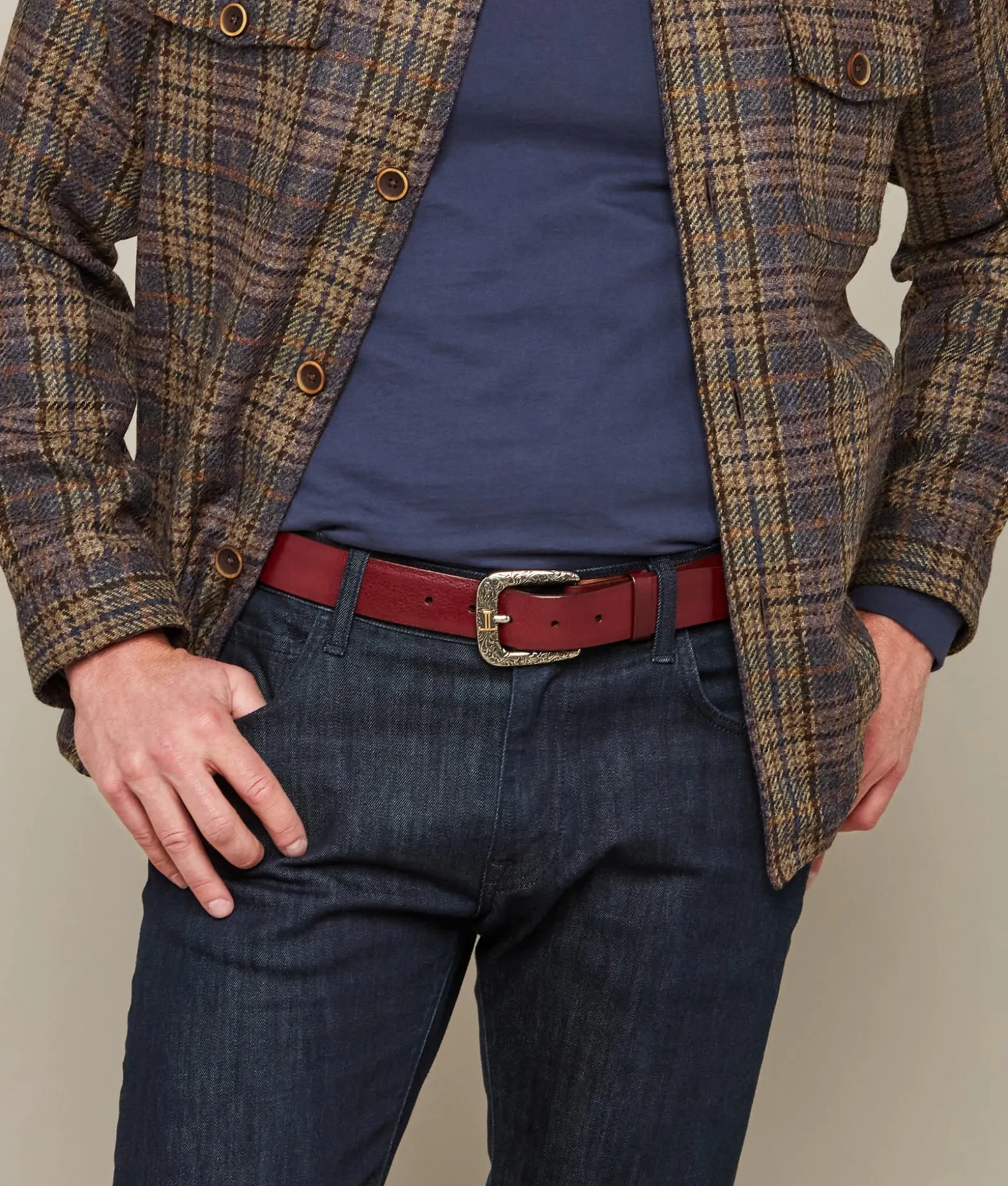 Lucchese Belts & Belt Accessories*Mens Dress Belt