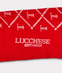 Lucchese Socks*Mirro L Argyle Dress Sock