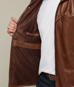 Lucchese Outerwear*Perforated Lightweight Lambskin Jacket