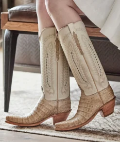 Women/BOY Lucchese Tall|Cowboy*Presley Exotic