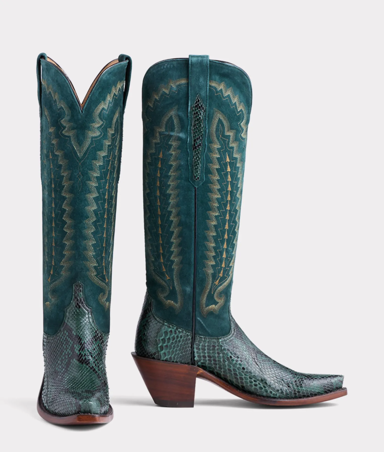 Women Lucchese Tall*Presley Exotic