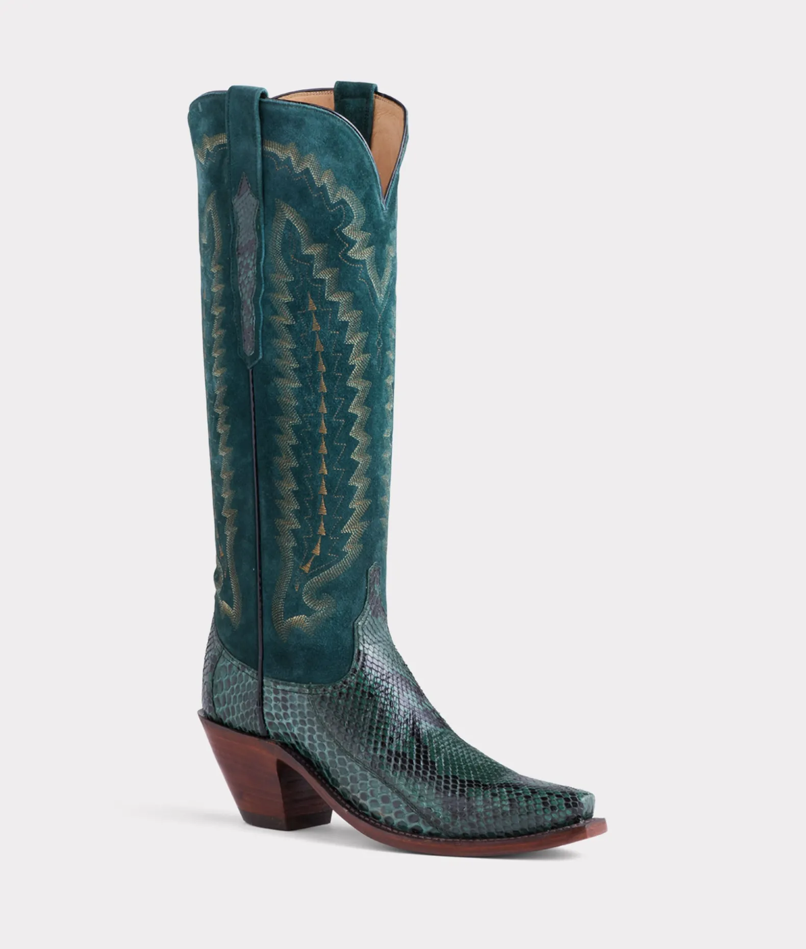 Women Lucchese Tall*Presley Exotic