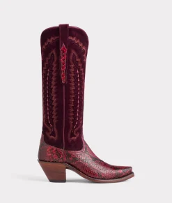 Women Lucchese Tall*Presley Exotic