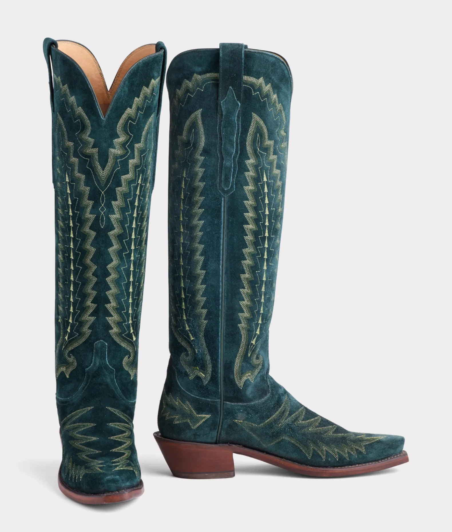 Women/BOY Lucchese Tall|Cowboy*Priscilla Suede
