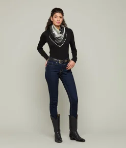 Women Lucchese Scarves*Quarter Horse Silk Scarf