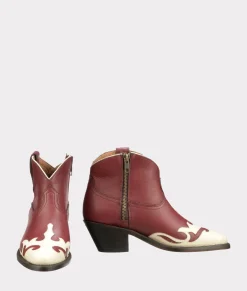 Women Lucchese Booties*Rosa Zip