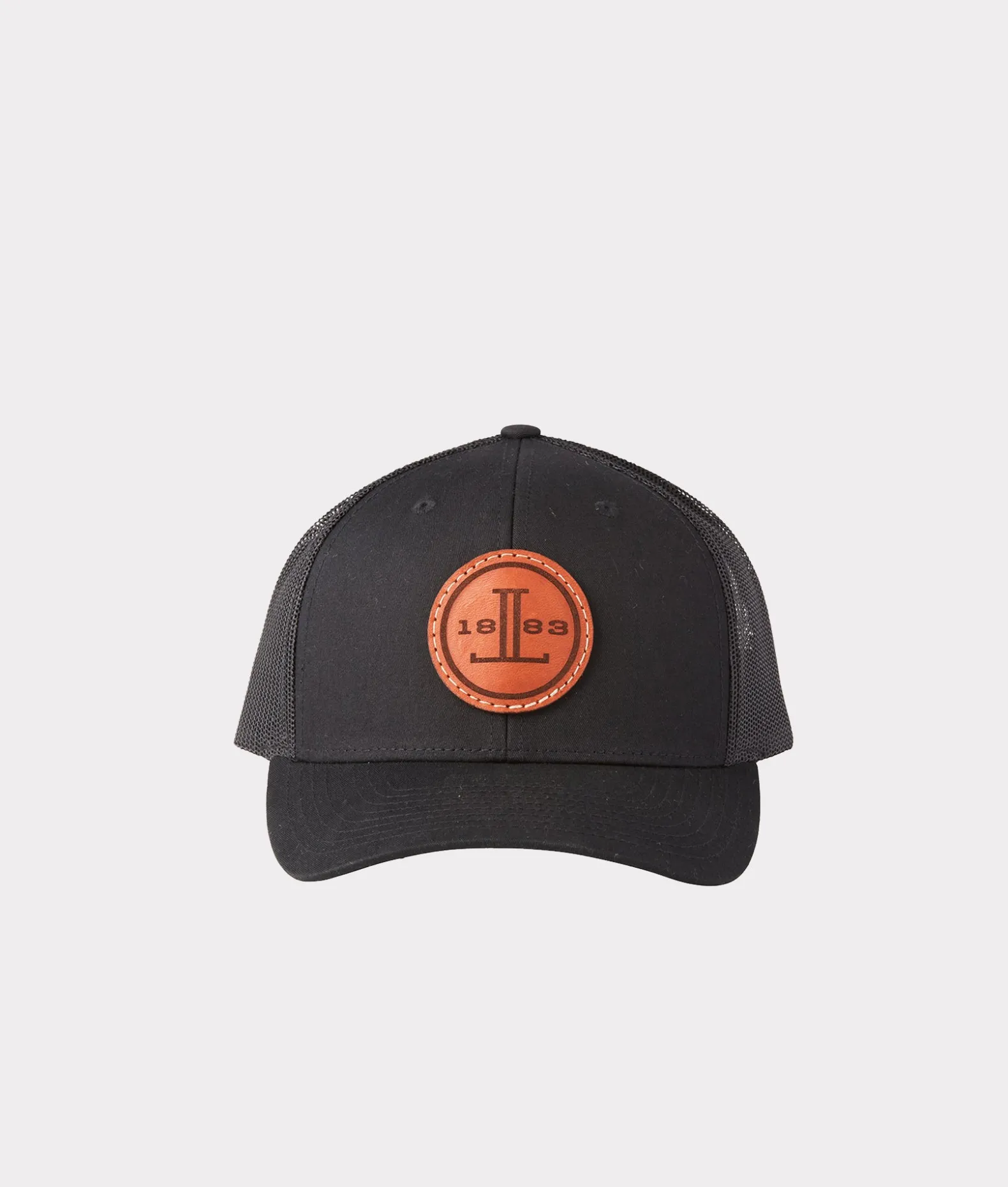 Women Lucchese Headwear|Headwear*Round Leather Patch Cap