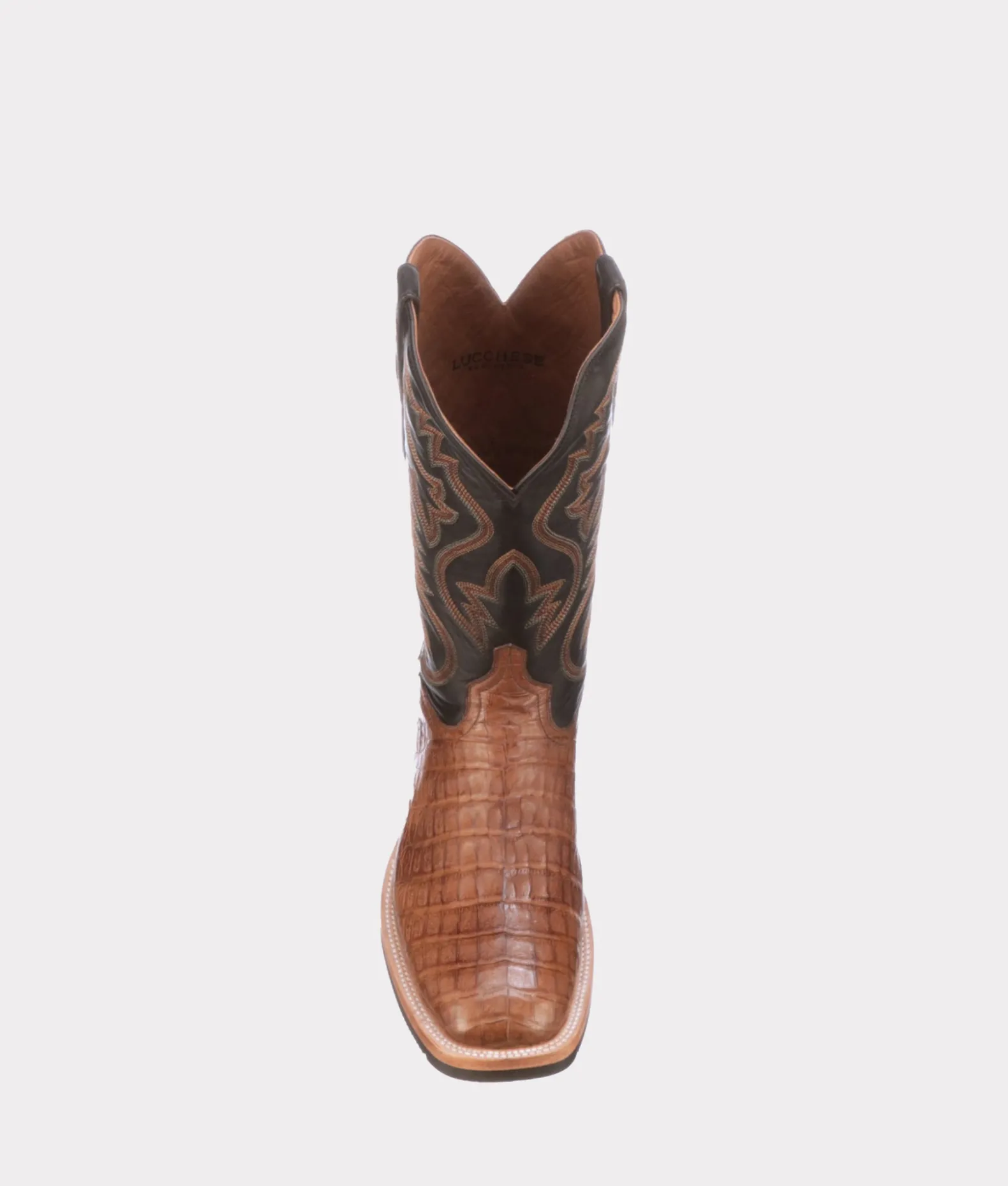 Lucchese Barn Boots|Horseman*Rowdy Caiman
