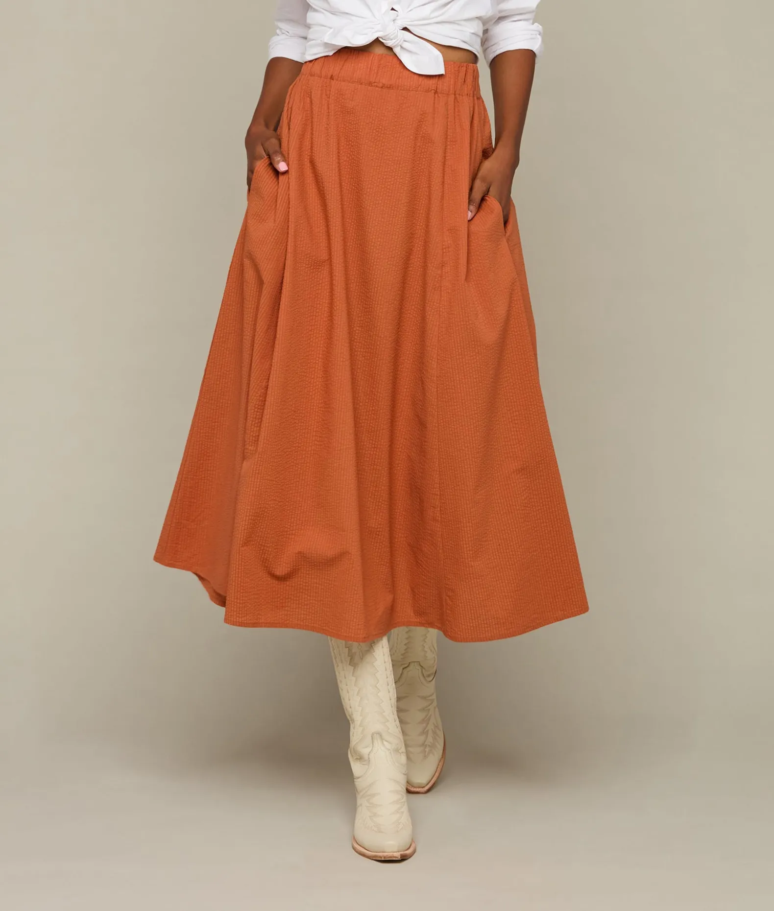 Women Lucchese Bottoms*Sandy Skirt