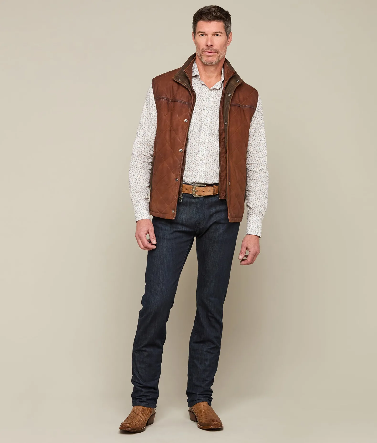 Lucchese Belts & Belt Accessories*Smooth Mad Dog Goat