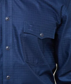 Lucchese Tops*Square Dobby Shirt