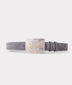 Lucchese Belts & Belt Accessories*Suede Memento Belt