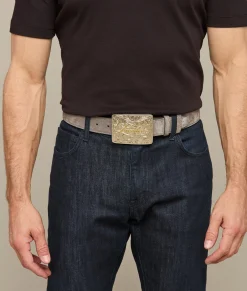 Lucchese Belts & Belt Accessories*Suede Memento Belt