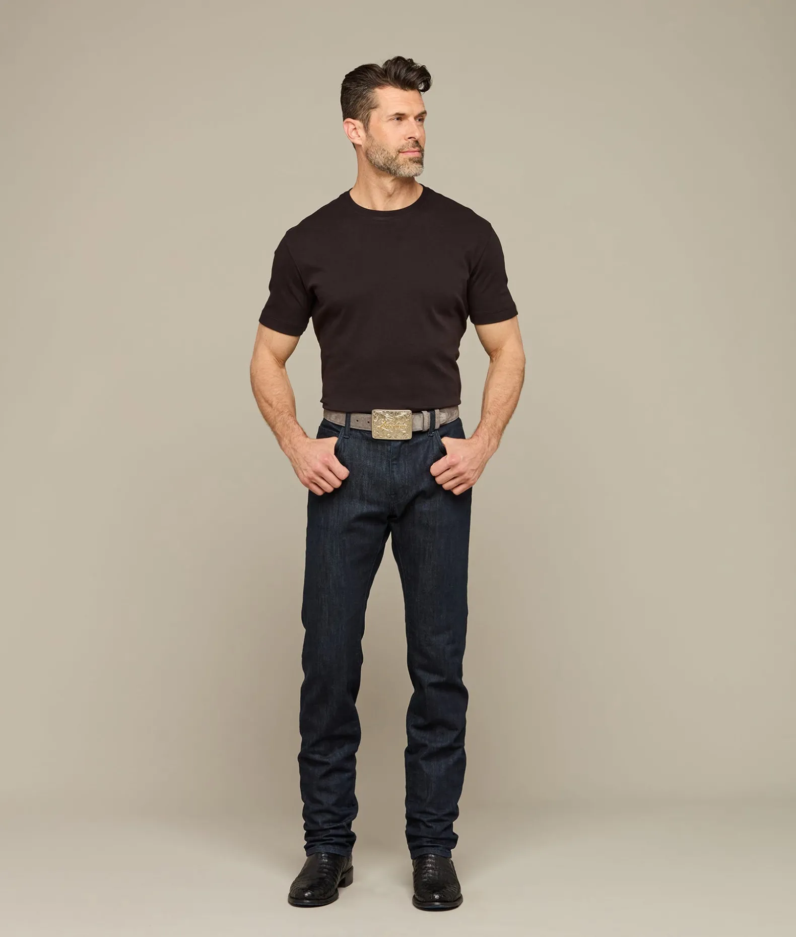 Lucchese Belts & Belt Accessories*Suede Memento Belt