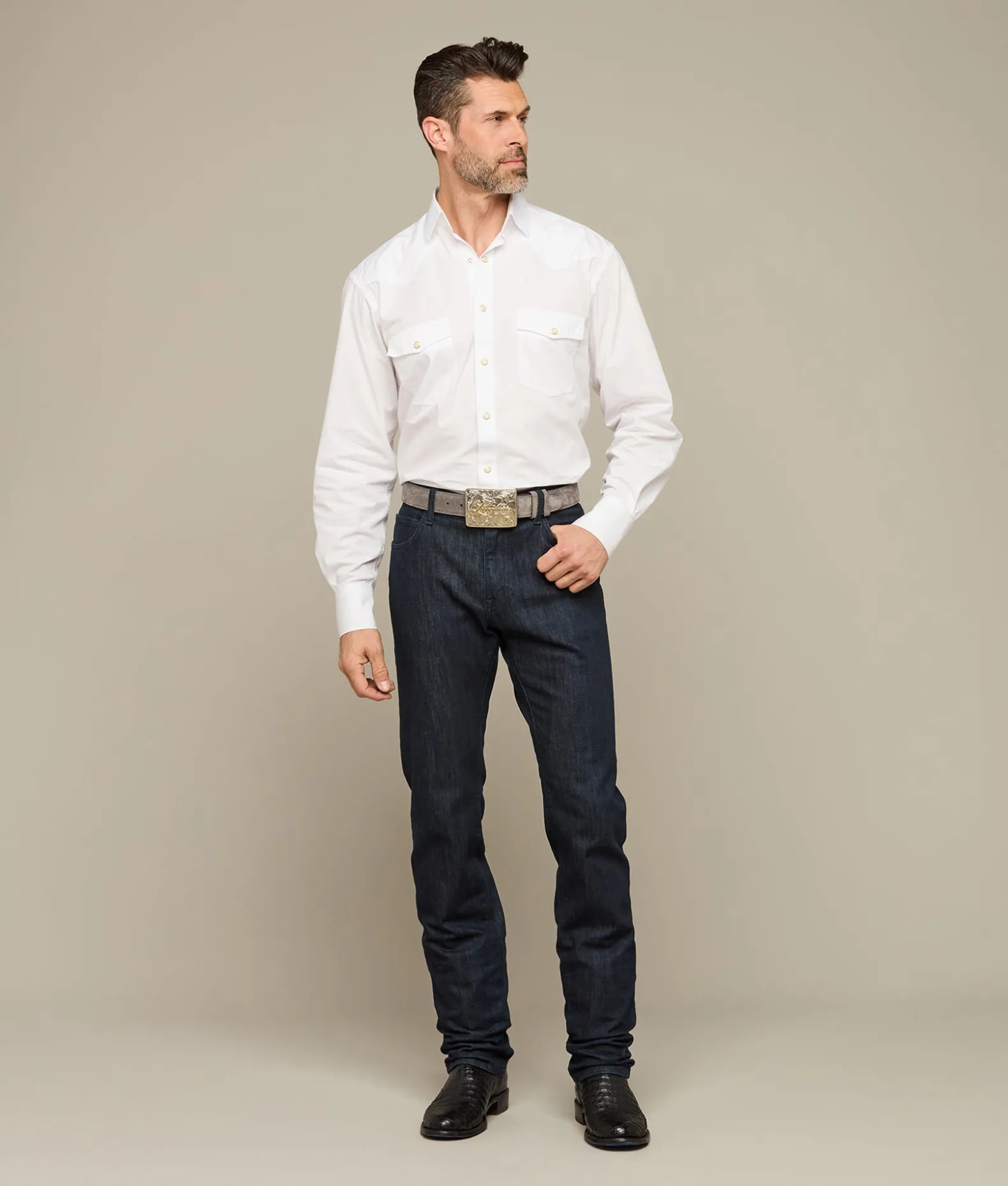 Lucchese Belts & Belt Accessories*Suede Memento Belt