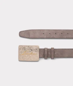 Lucchese Belts & Belt Accessories*Suede Memento Belt