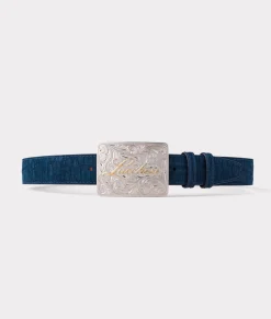 Lucchese Belts & Belt Accessories*Sueded Caiman Memento Belt