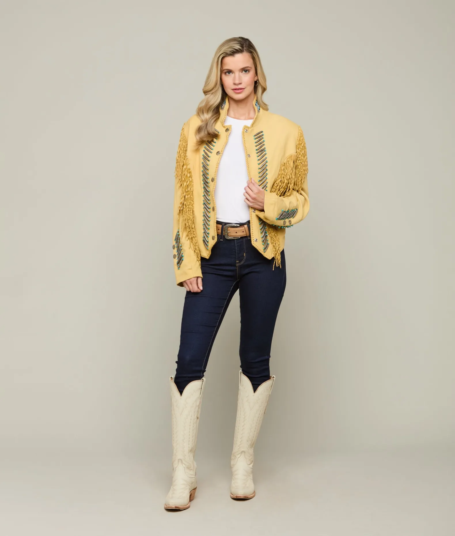 Women Lucchese Outerwear*Vintage Fringe Jacket
