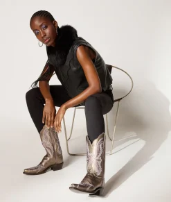 Women Lucchese Furs|Outerwear*Western Fox Vest