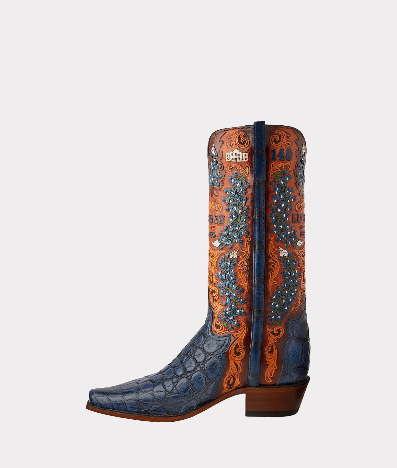 Women/BOY Lucchese Cowboy*Women's Bluebonnet 140th Anniversary Boot