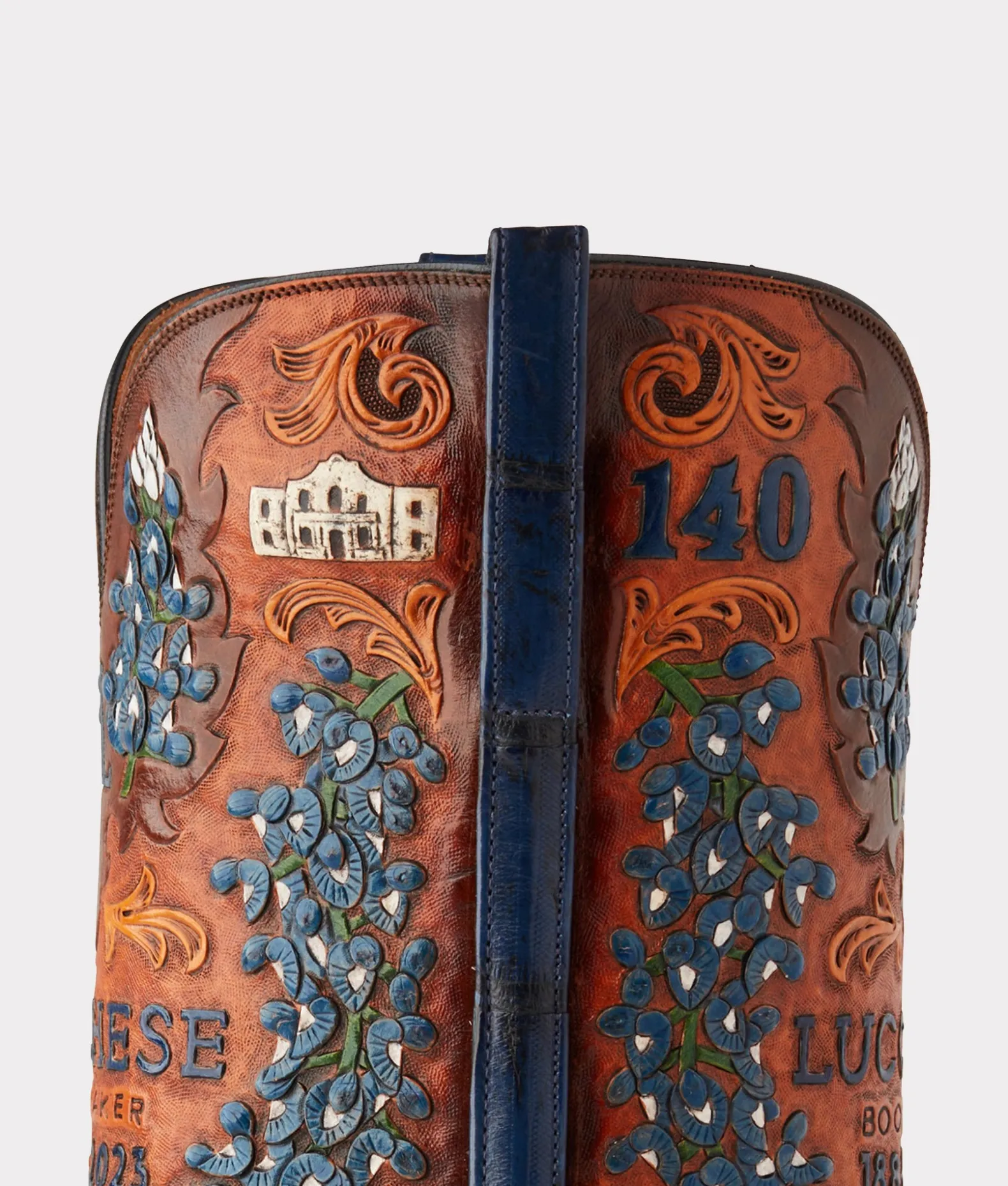 Women/BOY Lucchese Cowboy*Women's Bluebonnet 140th Anniversary Boot