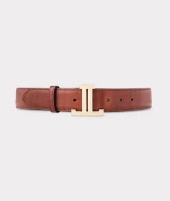 Women Lucchese Belts*Women's Mirrored L Belt