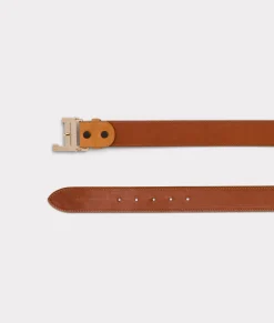 Women Lucchese Belts*Women's Mirrored L Belt